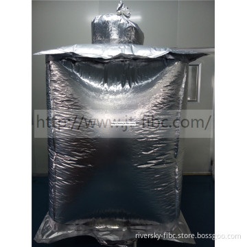 Square aluminum foil liner